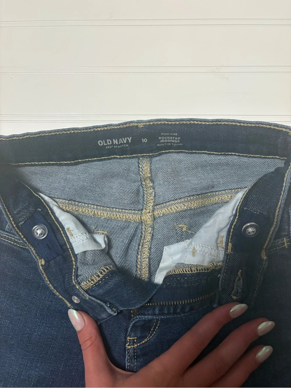 Old Navy Girl’s Dark Indigo Skinny Jeans